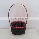 Bamboo Baskets for Flowers, Rattan Flowers Baskets thumbnail-1