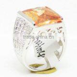 Brass High Quality Channel Setting Ring Design