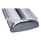 (33" W x 79" H) Silver Cap Double Sided Roll Up Banner Stand