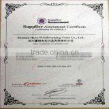 Alibaba Supplier Assessment Certificate