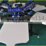 2015 New Manual 6 Color 6 Sation T-shirts Screen Printing Machine/t Shirt Silk Screen Printing Machine Manual&textile Printing m thumbnail-3