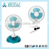 Ventus Colorful 6 inch/150mm plastic clip fan/Portable Mini Clip Fan ,Model VF-6CP
