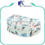 Wholesale Luxury Canvas Cosmetic Bag Bulk Makeup Bag for Girls thumbnail-3