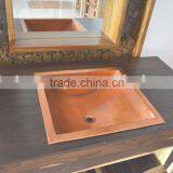 Copper and Wood Bathroom Set thumbnail-1
