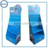 baby products pallet floor display stand with hooks,retail hook display