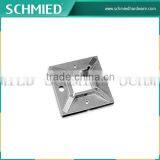 SS/Stainless Steel Square Post Base Flange thumbnail-1
