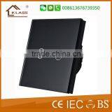 High Quality Glass Panel Intelligent Remote Control Touch Screen Light Switch