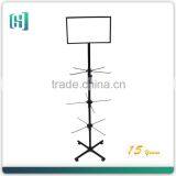 Retail Store Metal Rotating Mobile Phone Case Screen Protective Film Hanging Display Rack HSX-S0311