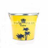 CMYK logo metal ice bucket beer ice bucket