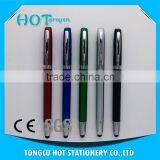 Spray Paint Colored Barrel, Wide Chrome Ring With Hollow Out Clip,twist Touch Pen thumbnail-4