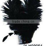 The Chic /colorful Flower Feather Headband
