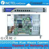 ROS 6 Gigabit Flow Control VPN Router With G2020 CPU 1000M 6*82574L IN-RBG226