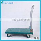 150kg renewable materials plastic deck trolley with foldable arms