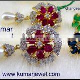 Changeable Flower Earrings thumbnail-1