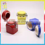 Normally Design Cheap Ceramic Colorful Seal Jar for Promotional thumbnail-1