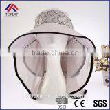 Travel Sun Hats For Women Chiffon Cape thumbnail-5