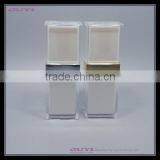 15ml 30ml 50ml Square Cosmetic Lotion Pump Acrylic Bottle, Plastic Cosmetic Lotion Pump Acrylic Bottle With High Quality thumbnail-2