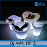 Waterproof IP68 Led Light Beer Ice Bucket, Rechargeable Led Ice Bucket