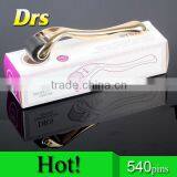 Hot Selling OEM Packing Derma Roller for Skin Care With Gold Handle