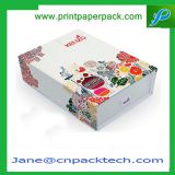 Custom High Quality Book/Documents Storage Boxes Folding Box Rigid Paper Packaging Box