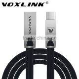Voxlink 2017 New 5V 1A Zinc Alloy Flat Fast Charging Data Sync Usb Cable for IPhone 6 6s Plus 5s 5 IPad Mini/Samsung/HTC thumbnail-3