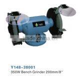 Professional 350W Bench Grinder 200mm/8" Power Tool Y148-38001 thumbnail-1