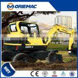 Hyundai 60w-7 Wheel Excavator for Sale With Good Condition thumbnail-3