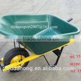 120L Large Capacity Poly Bucket Wheelbarrow WB8606P thumbnail-1