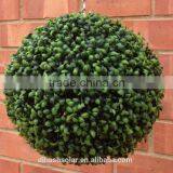 Outdoor Wireless Solar LED Artificial Flower Outdoor Lights Artificial Topiary Ball Tree thumbnail-3
