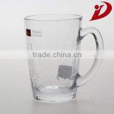 2014 New Style Fashion Glass Cup Imprinted and Frosted Glass Cup thumbnail-1