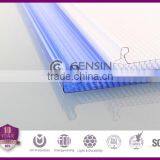 High Impact Strength Honeycomb Polycarbonate Roofing System/ U-lock Profile Sheet thumbnail-2