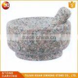 Manufacture High Quality Polish Granite Mortar And Pestle thumbnail-1