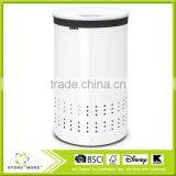 2014 New Design Laundry Hamper In White thumbnail-1