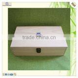 Cheap Vodka Whiskey Packaging 2 Bottles Wooden Wine Box thumbnail-1