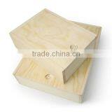 Super Quality Customed Latest Style Natural Eco-friendly Pine Wood Boxes thumbnail-1