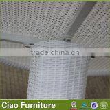 Fiberglass and Rattan Outdoor Table thumbnail-2