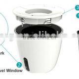 Easygrow Double Pot Self-watering Flower Pot With Water Level Window thumbnail-3