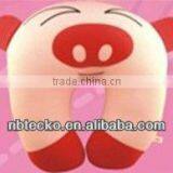 Cute Design Pig Shape Neck Pillow