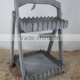 NEW Heavy Duty Wooden Display Stand Shelves Pot Display Holder thumbnail-4