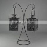 Metal Stand With Two Christmas Deer Lantern thumbnail-4