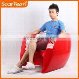 Modern Appearance Special Fiberglass Low Arm Dining Chair thumbnail-1
