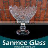 Hot Sale Embossed Glass Ice Cream Cup for Wholesale thumbnail-1