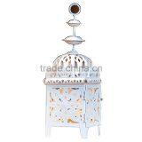 Morocco Style Iron Candlestick Candle Wedding Photography Props Decorations Valentine Decoration Candle Holders thumbnail-2