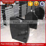 UK Style Shanxi Black Granite Tombstone & Memorial Monuments thumbnail-1
