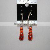 Red Drop Earring thumbnail-1