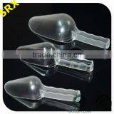 High Quality Buffet Party Favor Plastic Clear Square Scoops/customize Clear Ice Scoop/makde Your Own Food Scoops thumbnail-2