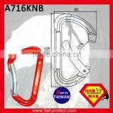 23KN Classic Bent Gate Mountaineer Carabiner Made Of Aluminum thumbnail-4