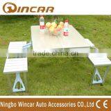 Aluminum Material Folding Dining Table Convience To Carry thumbnail-1
