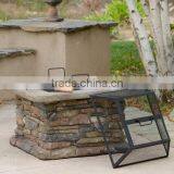 MGO(magnesium ) Square Firepit Hot Firepit / House Design MGO Fire Pit thumbnail-3