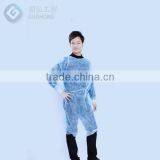 Hospital Yellow and Blue PP Isolation Gown /Hygienic Gown Safety Gown thumbnail-2